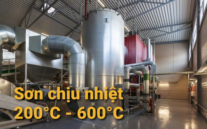 TOP 5 LOẠI SƠN CHỊU NHIỆT TỐT NHẤT HIỆN NAY