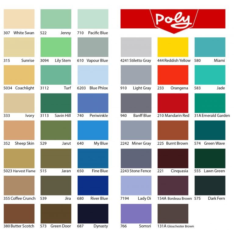 Đại lý sơn dầu POLY chính hãng uy tín 